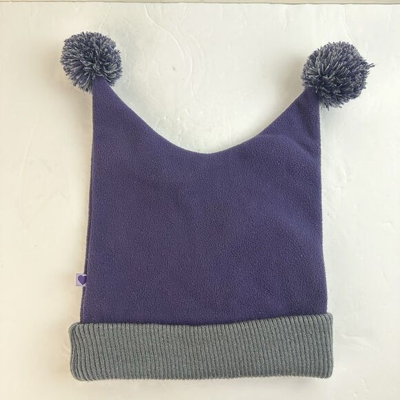 VTG Y2K Powerpuff Girls Jester Hat Cartoon Network Purple Beanie Pom Poms 2000 main image 6